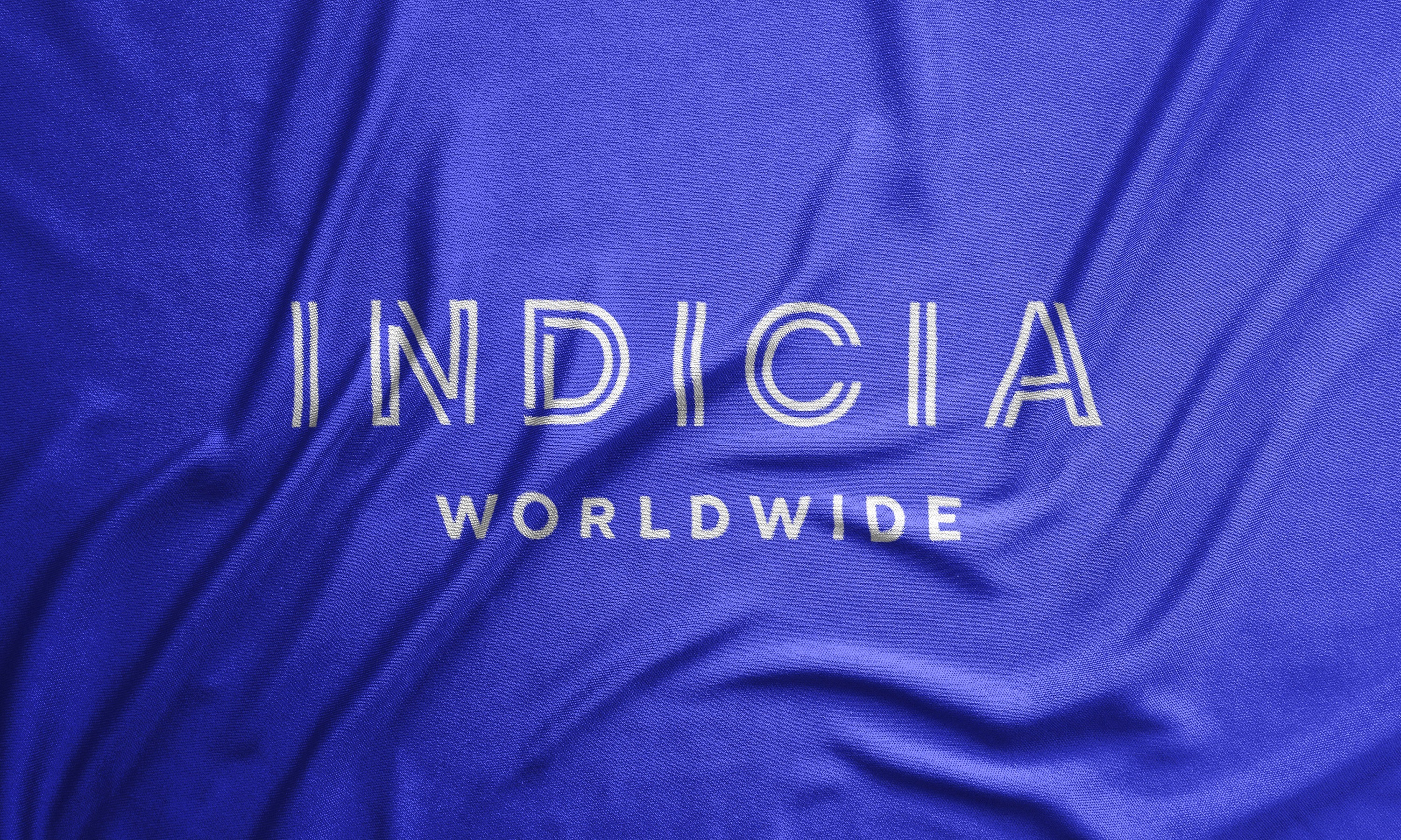 Indicia worldwide flag wordmarque